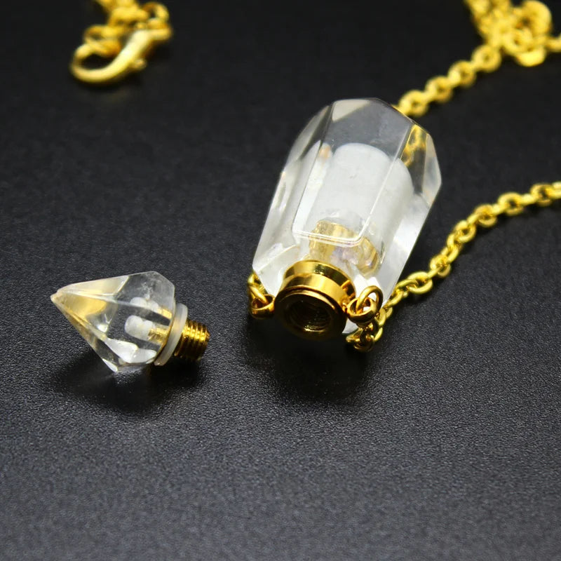 Crystal Essence Perfume Pendant